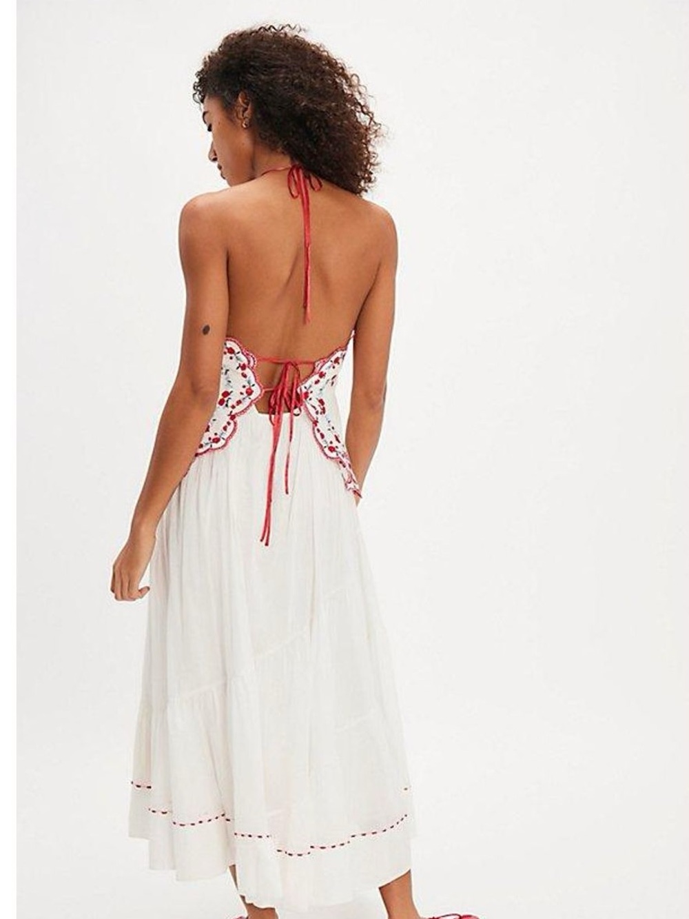 Free People Valenciana Midi Dress Size S NWOT - Picture 3 of 7